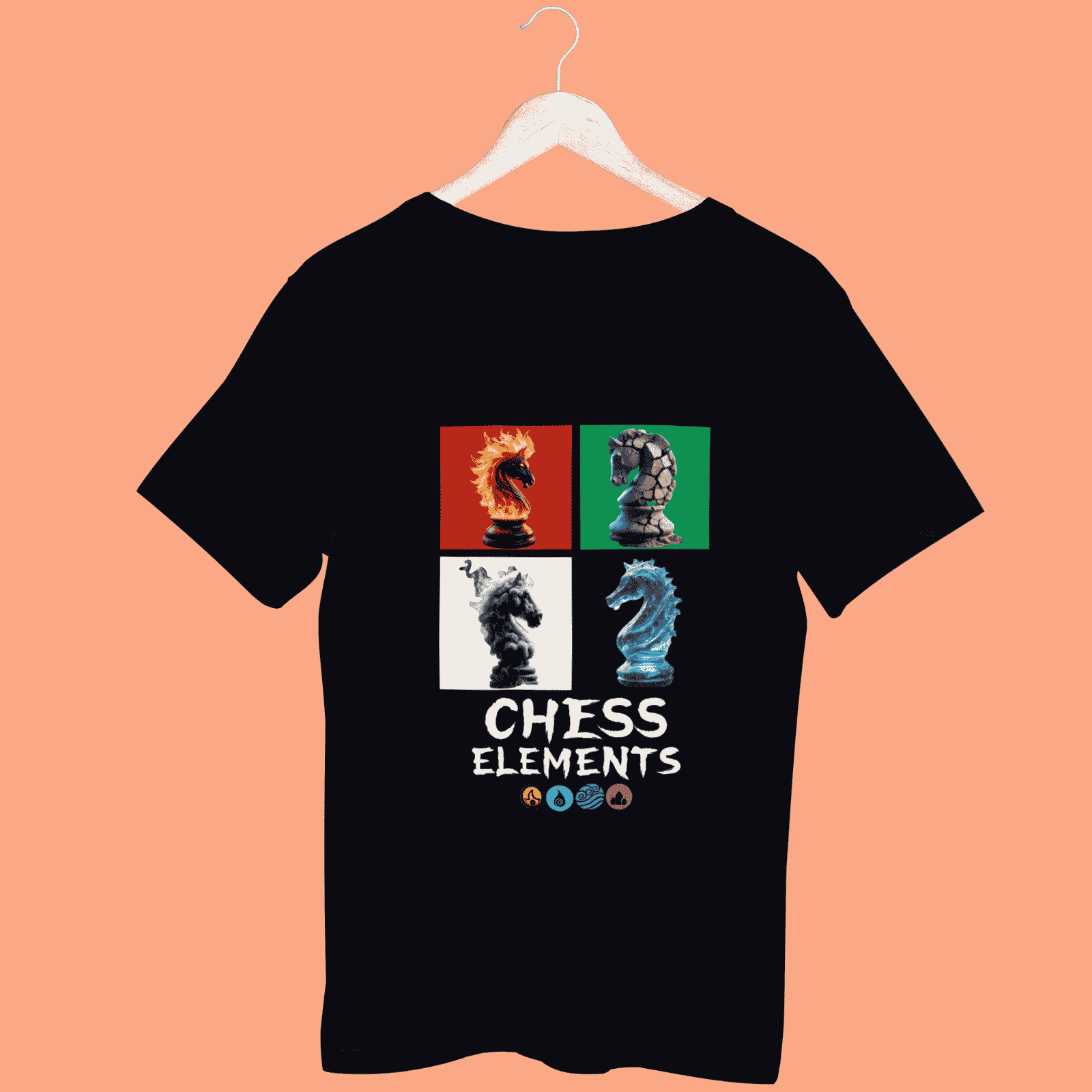 Chess Element's Caballo, polos