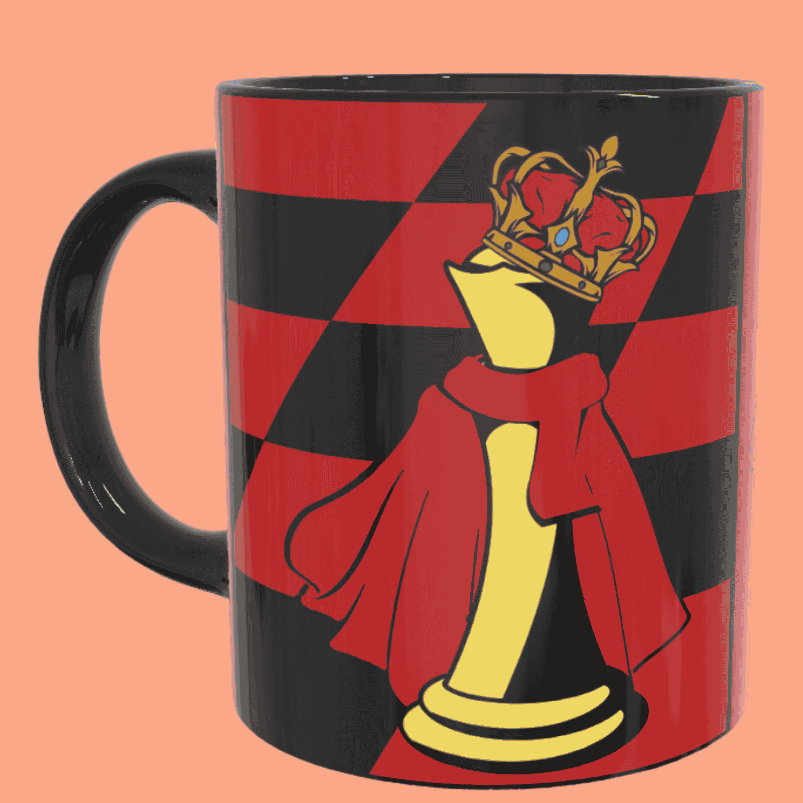 Pieza con capa, tazas